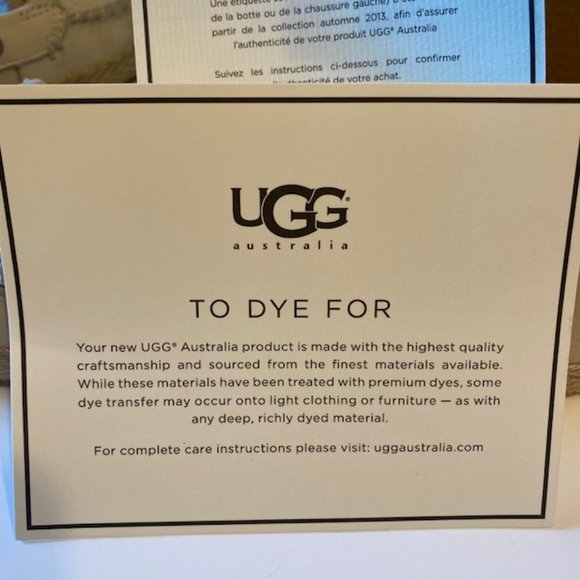 NWOT Nubuck UGG Slip On Chivon Moccasin Espadrilles Cream Women 8.5 - Picture 7 of 8